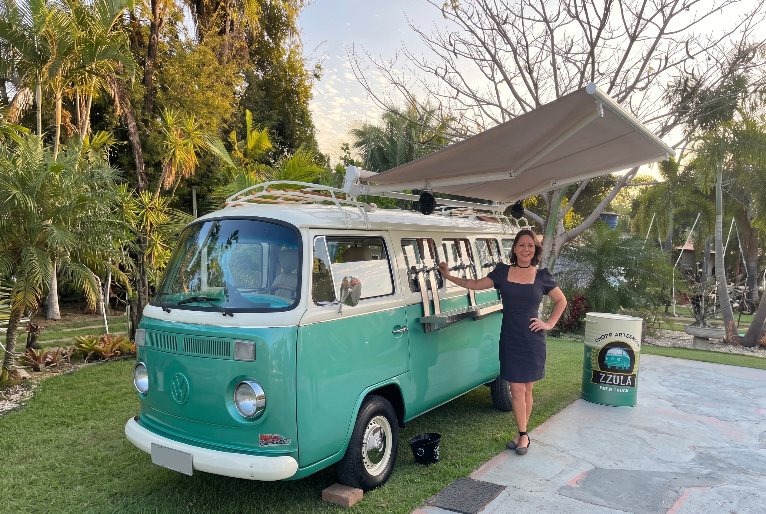 Zzula Beer Truck — Kombi Clipper 1975